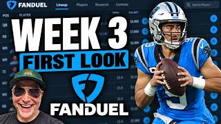 NFL DFS Week 3 Strategy for Fanduel 2026