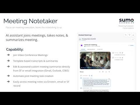 SUMO AI Notetaker for Salesforce