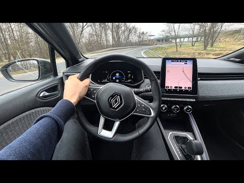 2024 New Renault Clio V [1.6 E-TECH 140 HP] | Test Drive #167  POV Driver. TV