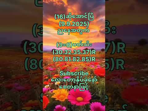 (9.9.2025)ညနေအတွက် #motivation #popular #2danimation #2d #2d3d #shorts #youtube