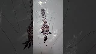 One middle finger mehndi designs| youtubeshorts | shortsfeed|Patternpalace-e4f