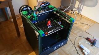 BLV mgn Cube 3d printer with chimera watercooled Timelapse