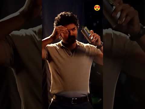 veera raghava look test cutest cool look 👀 #beast #vijay #thalapathyvijay