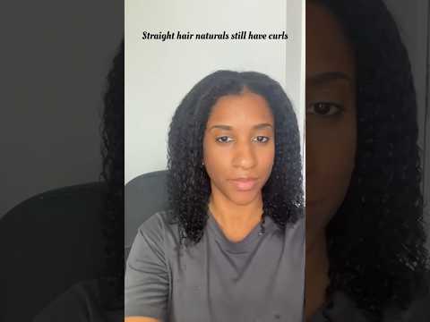 Healthy heat trained hair 💕 Straight hair naturals tap in 🥰