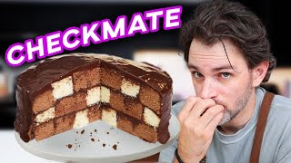 Suffering Through a Checkerboard Cake