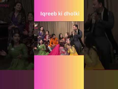 Iqreeb ki dholki pics#sistrology #iqreeb #areebpervaiz #vlog #newvlog #shorts #ytshorts #youtube