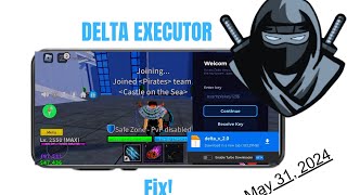 New released | Delta executor Fix❗| Tutorial |