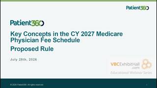 Key Concepts in the Recently Released CMS Proposed Rule