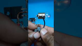 LIGHT BRIGHTNESS CONTROLLER | IRFZ44 MOSFET |#learnelectronics #amplifier #mosfet