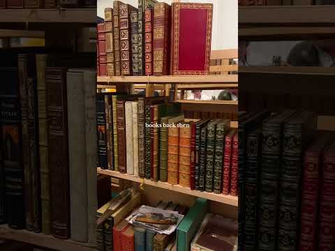 both unique and beautiful in their own way. . . credits ( TikTok : oldbooksoftheworld ) #bookaddict