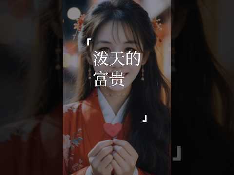《泼天的富贵》“算命的说我泼天的富贵会哗啦啦的来，不要脸的桃花会一朵朵的开。”#泼天的富贵 #翻唱#coversong#王姑娘的歌#music#音乐分享 @chloeaparis