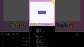 🤯 Make THIS 3D Button in 6s! | HTML, CSS, JS Magic | #shorts #devziaul