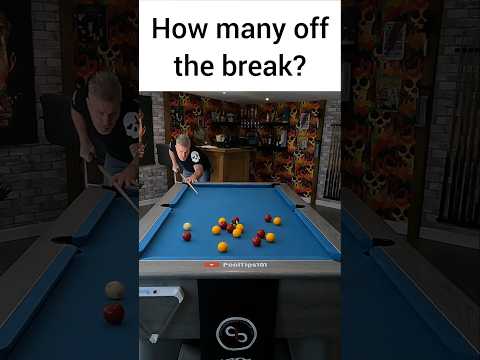 Breaking with a Britannia Cue #pool #8ballpool #billiards #shorts