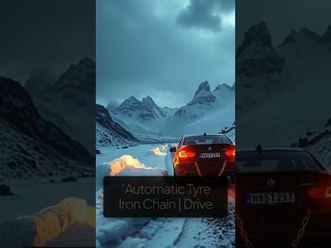 Automatic Tyre Chains – Drive Safe on Snow & Mud#AutomaticTyreChains #WinterDriving #SnowDriving
