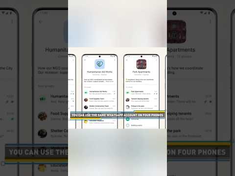 Use messaging app on multiple devices Whatsapp latest feature.whatsapp new update #whatsapp #blogger