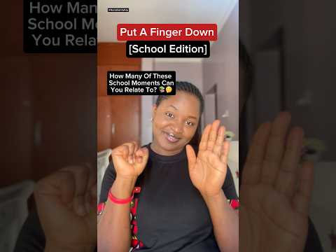 Put a finger down, School edition #shorts #putafingerdown #fingerdown #nursesandykay #school