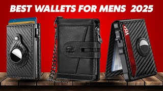 "Top 5 Best Wallets for Men (2025) – Slim, RFID-Blocking & AirTag Compatible!"