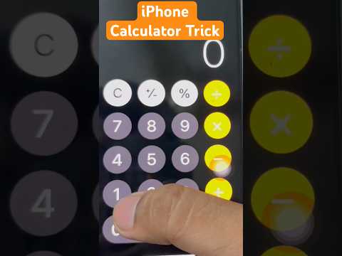 iPhone calculator Trick #viral #shorts #short #shortsfeed #ytshorts #shortvideo #iphone #shortsvideo