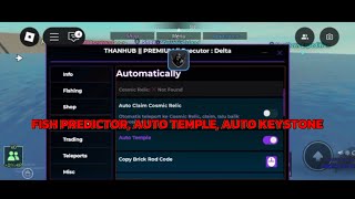 NEW FISCH SCRIPT - FISH PREDICTOR, AUTO TEMPLE, AUTO KEYSTONE (LINK PASTEBIN)