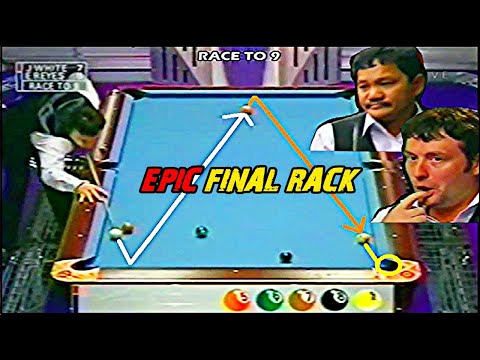 EFREN REYES EPIC FINAL RACK | Efren Reyes Vs Jimmy White