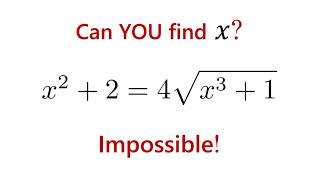 Without this trick this Russian Math Olympiad problem is impossible!