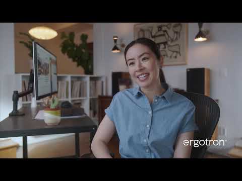 Feel Amazing About Your Body Posture With The Ergotron LX Desk Monitor Arm