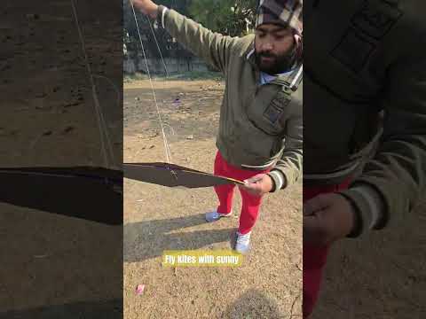 Bachhu bhai ke sath mazak kar diya #kiteflying #makarsankranti #shorts