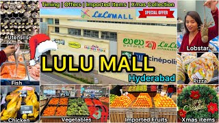 Lulu Mall Hyderabad Full Tour || Lulu Hypermarket Hyderabad || Lulu Year End Offers 2023 #viral