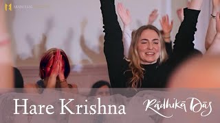 Hare Krishna — Sacinandana Swami & Radhika Das — LIVE Kirtan at Colet House