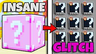 Do THIS GLITCH In The BRAND NEW Lucky Block UPDATE In PS99 ... (100+ TITANICS)