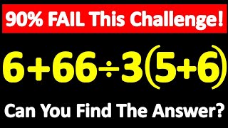 ⚠️ Don’t Rush — That’s Why 90% of People FAIL! Can YOU Solve It? 🔥