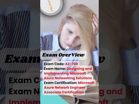 Ace the AZ-700 Exam Become a Microsoft Azure Network Engineer Today!