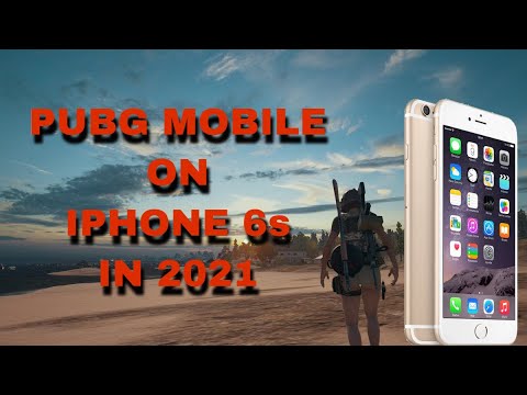 PUBG MOBILE TEST ON  Iphone 6s IN 2021