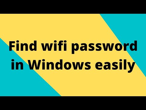 Find out your wifi password #windows #wifipassword #tips #tricks