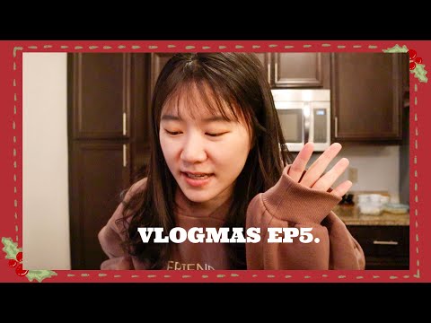 VLOGMAS ep.5 ☃️ 學生上課妝容＋蔥油拌麵 🌱