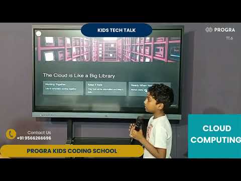Cloud Computing  | Kids Tech Talk |  By Viyan, Grade 4 student #kids #kidsvideo #kidslearning