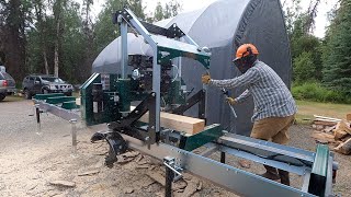 Milling Tractor Ramps on the Woodland Mills HM126