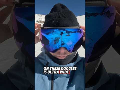 Get the biggest lens with the Outdoor Master Ultra Snow Goggle #snowboarding ​⁠@outdoormasterUS