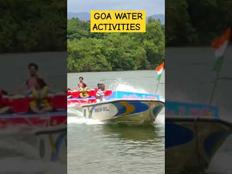 Goa water activities to do #goa #ansshworld #viral #shorts #youtubeshorts