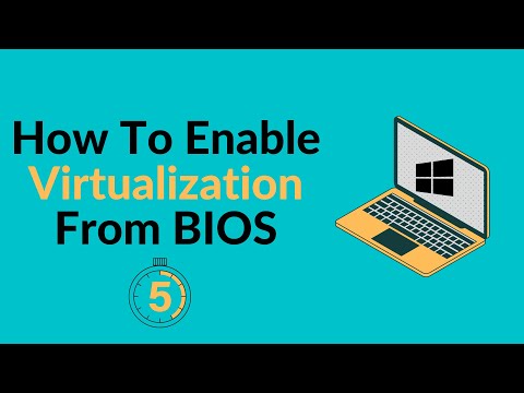 Enabling Virtualization From BIOS