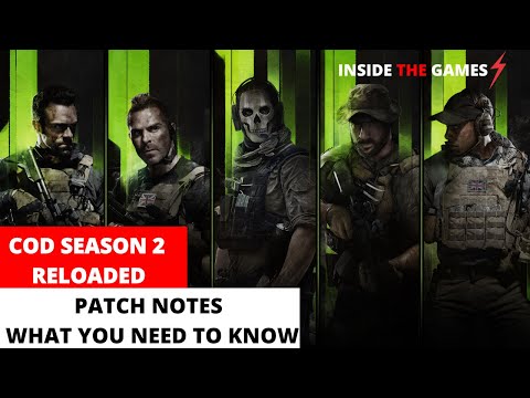 CALL OF DUTY: SEASON 2 RELOADED UPDATE!! NEW MAPS, MODES, AND WEAPON BALANCING!!