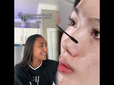 Tag a friend who’s too close to their parents.. 😬I do Not vape‼️🫶🏽 #fyp #nonstrictparents #shors