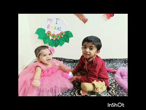 #Rakshabandhan baby photoshoot 😍#cutebaby 🫂👶🧒#raksha bandhan #at home 🥰DIY #Pyaari Bahena