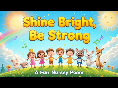 Shine Bright, Be Strong | poem | | poem pals | | kids poem |