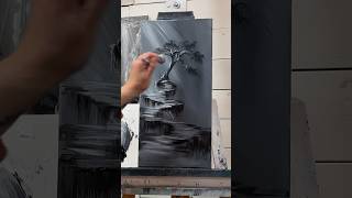 How To Paint FOLLOW YOUR HEART ❤️ acrylic painting shorts videos