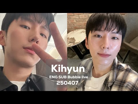 [ENG SUB]Kihyun Bubble Live 250407 #monstax #kihyun #monbebe #shownu #jooheon #minhyuk #hyungwon #im