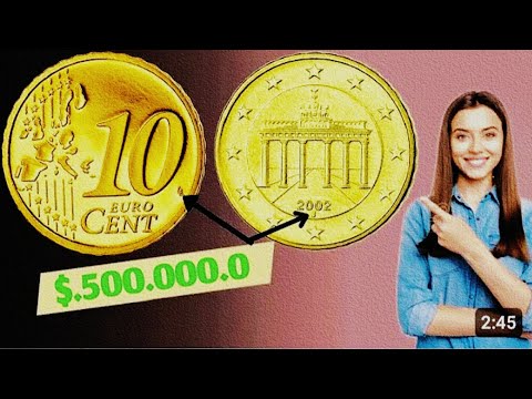 Why 10 EURO CENT Worth 500.000.0.$$😱😱#rarecoins #euro #coincollector99