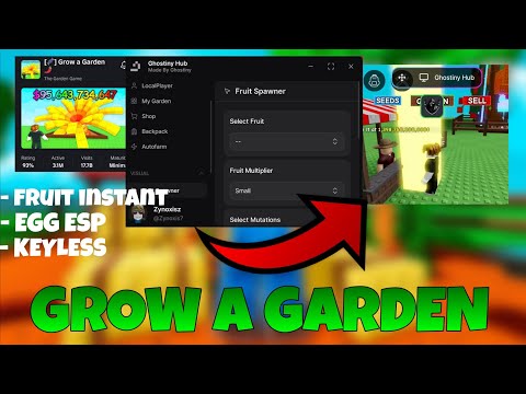 ✨ Best Grow a Garden Script 2025 – Fruit Spawner Showcase (No Key)