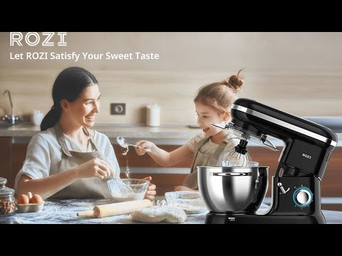Stand Mixer  Food Mixer | Dough Mixer with 6-Quart Stainless Steel Bowl #standmixer