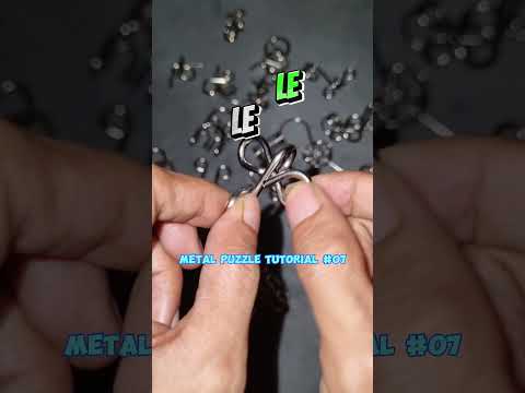 metal puzzle tutorial 07 #asahotak #brainpuzzles